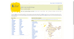 Desktop Screenshot of nagpur.klist.com