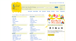 Desktop Screenshot of amritsar.klist.com